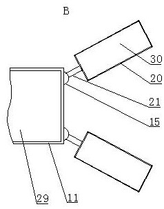 A new type of gynecological examination bed that is convenient for patients to get on and off and doctor's examination