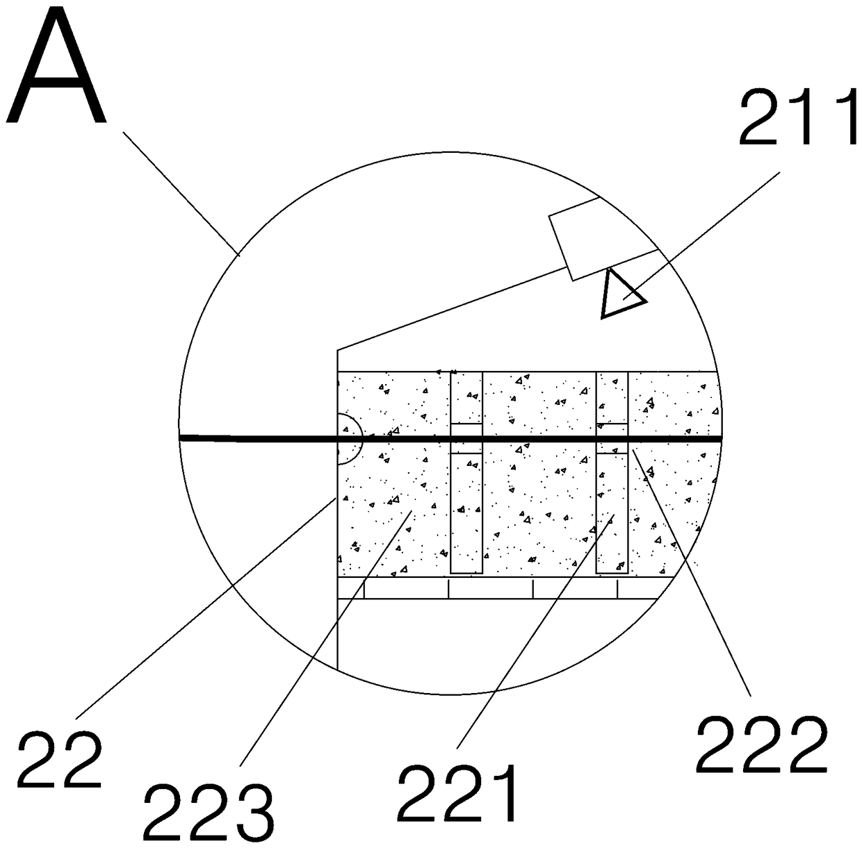 Steel surface pretreatment device