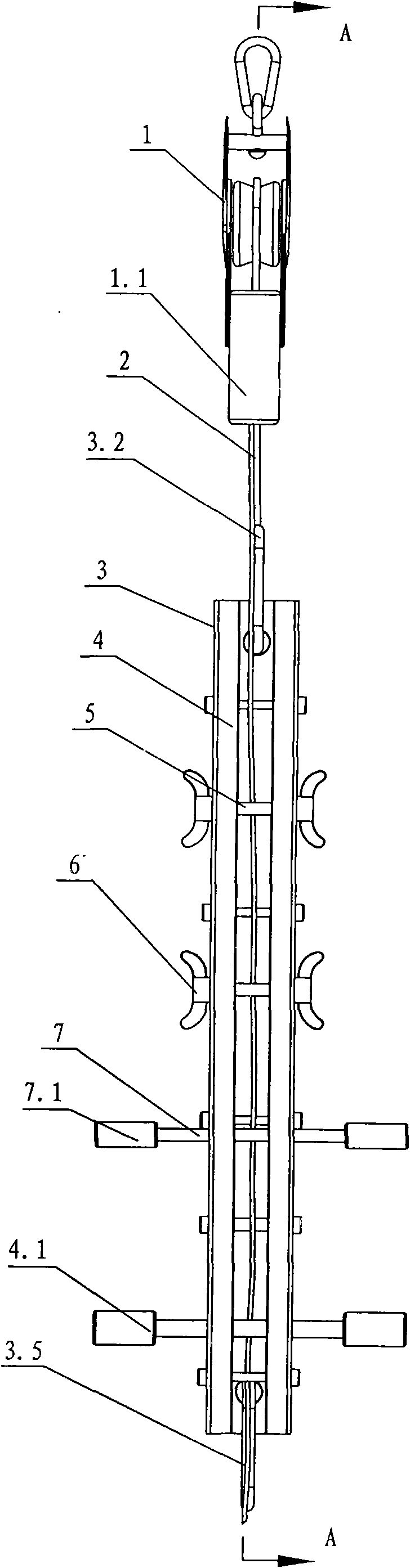 High altitude escape device and descent speed control method thereof