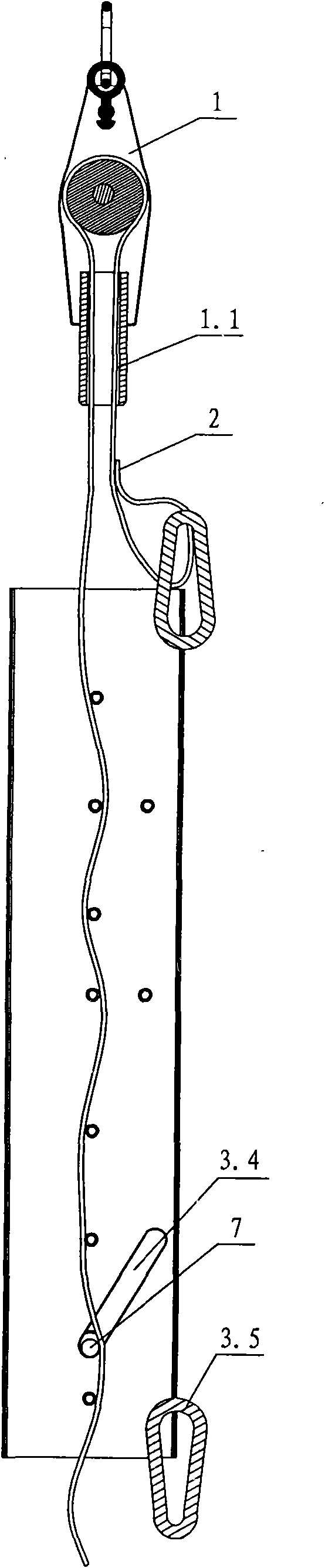 High altitude escape device and descent speed control method thereof