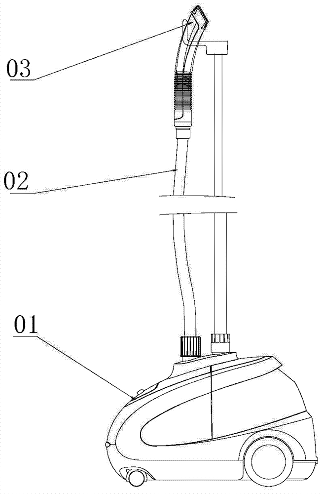 Garment steamer, control method of garment steamer, texture recognition device and modeling system and method