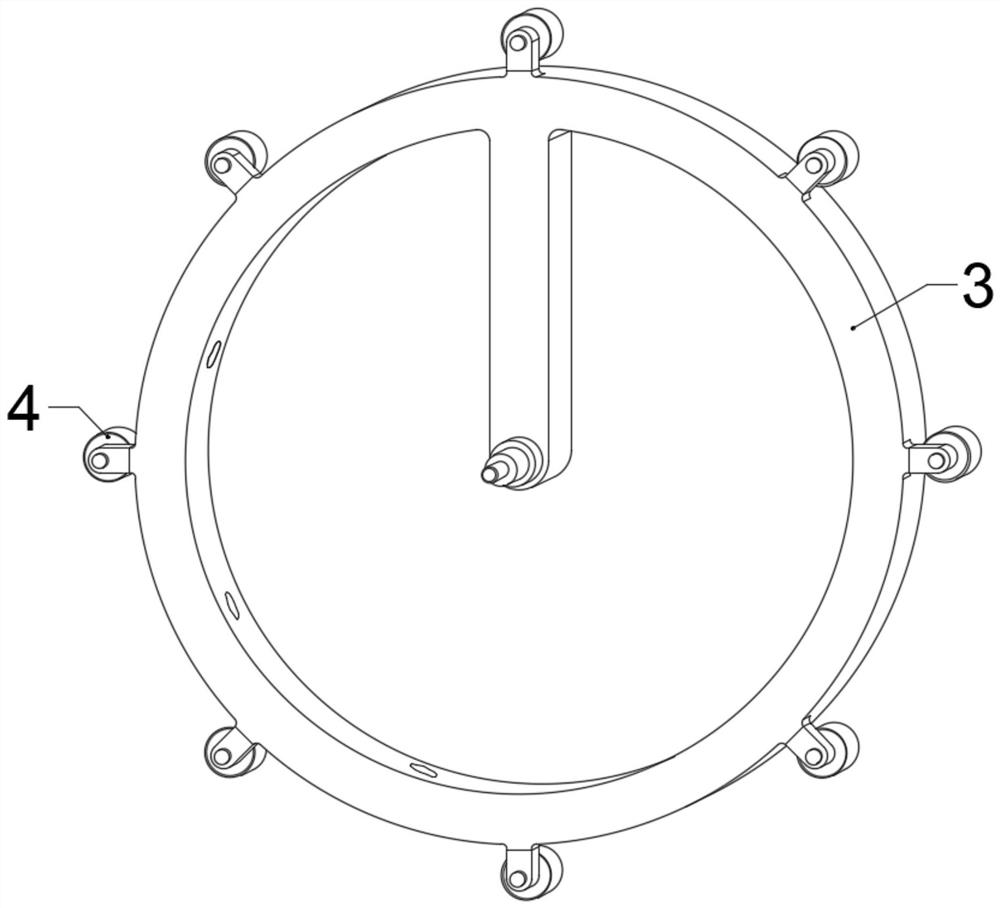 Cooling system device for magnetic axial bearing