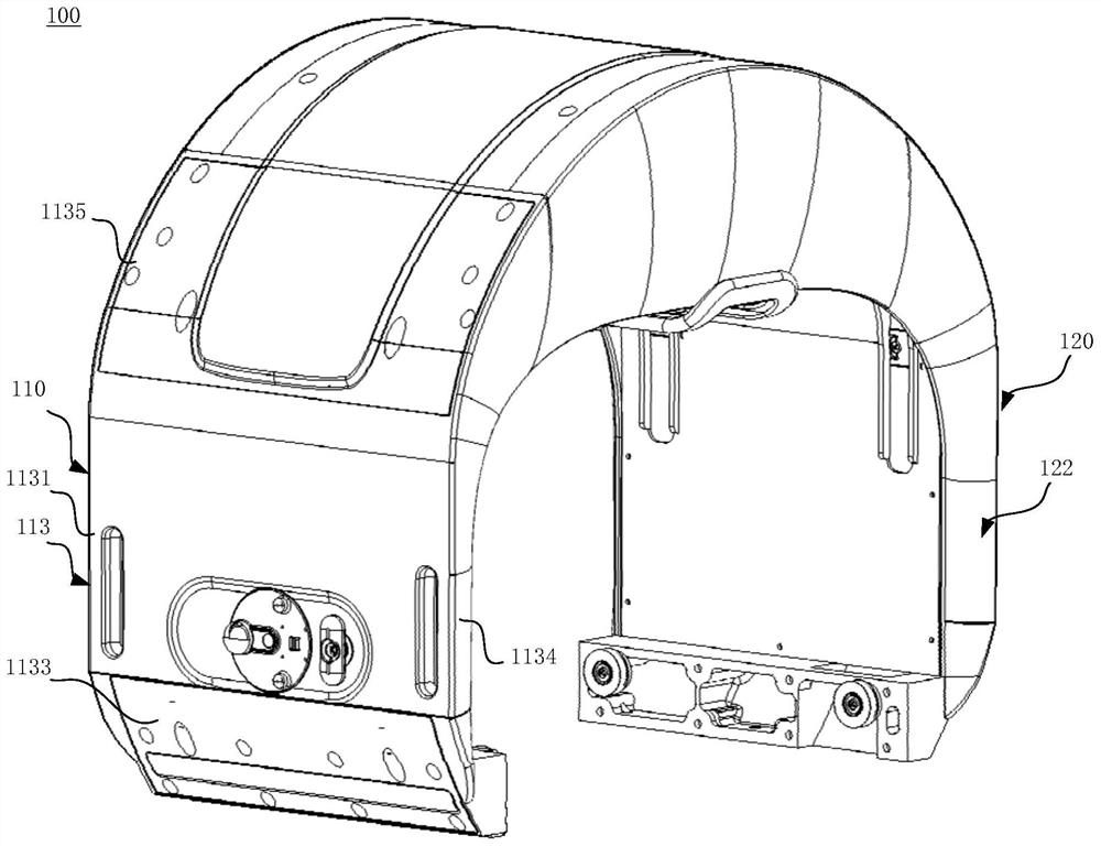 Position adjusting device for adjusting position of detection equipment and magnetocardiography instrument