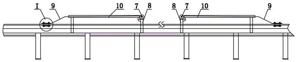 Tensioning device for belt conveyor connector