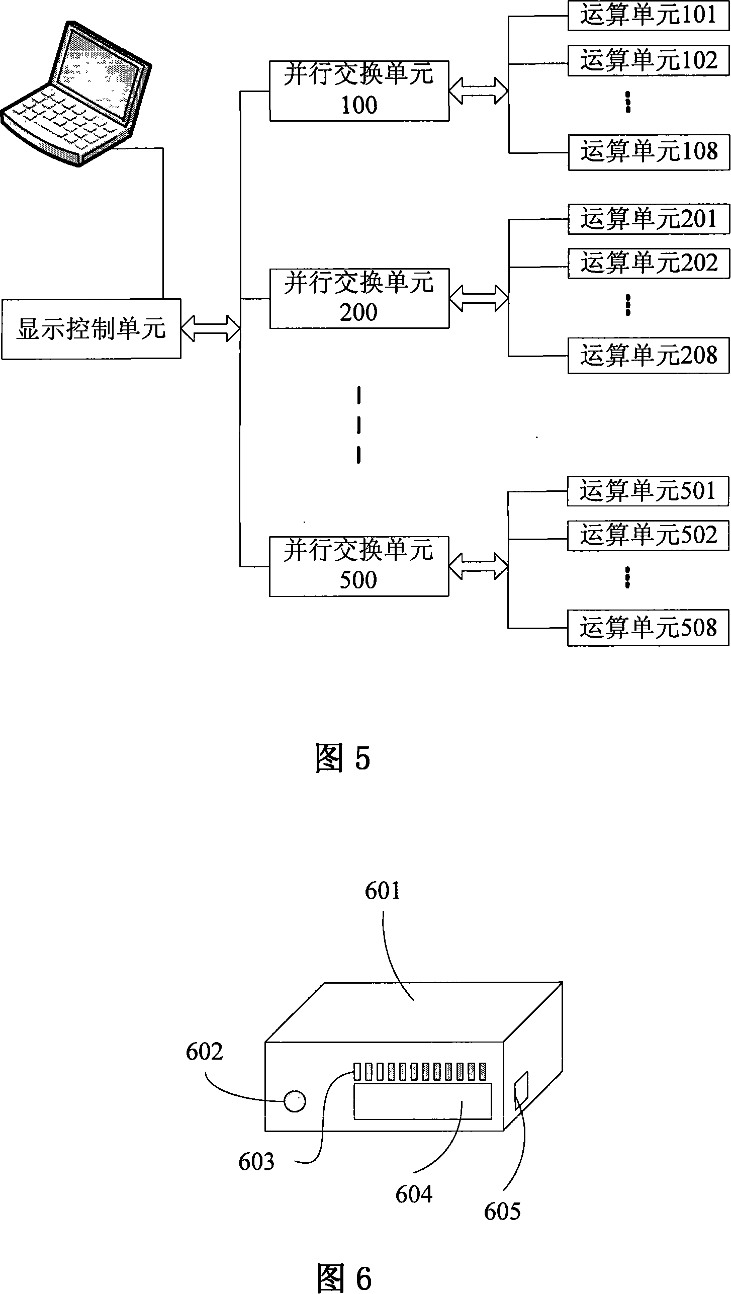 Paralleling calculating machinery based on DSP and system