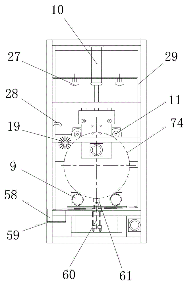 Full-automatic barrel washer