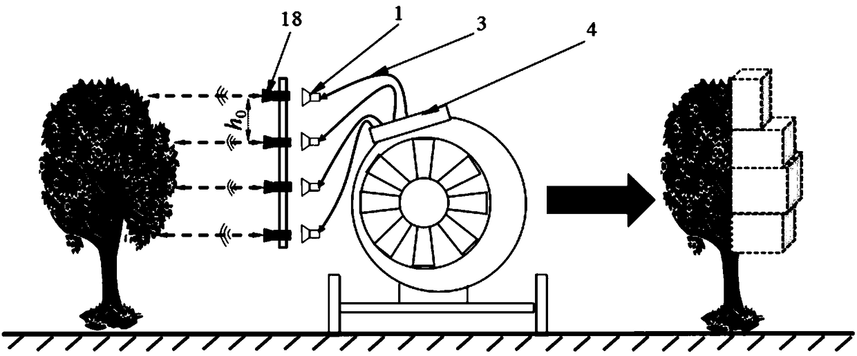 Spray control method and system based on volume feature pre-judging