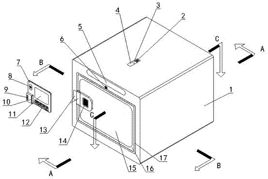 Intelligent self-selection type consumption managing tool for hot pot restaurants