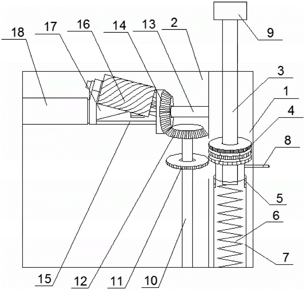 Gear-adjustable pencil sharpener