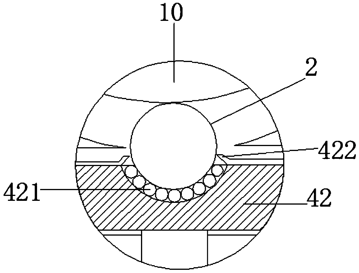 Universal speed-adjustable multi-aperture digestive tract shaking device