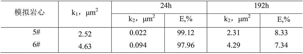 Gel temporary plugging agent