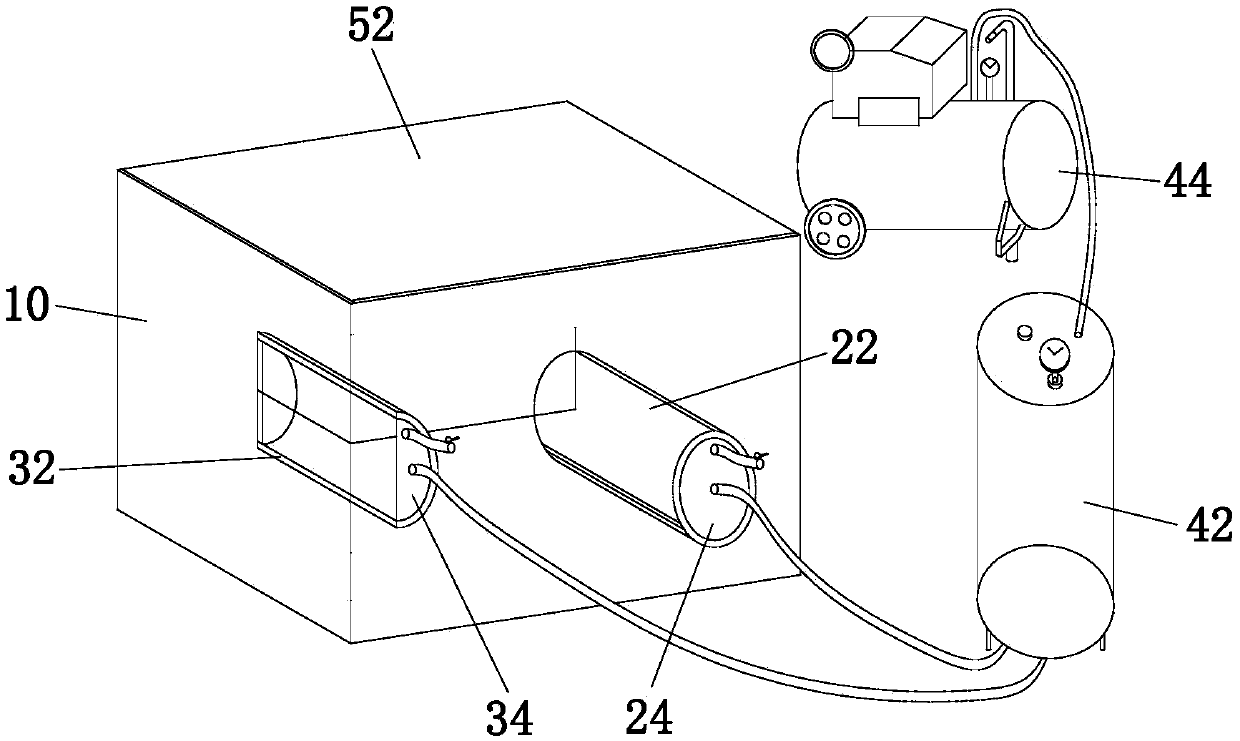 Stress-loading three-dimensional test device and method for analyzing stability of shield tunneling faces