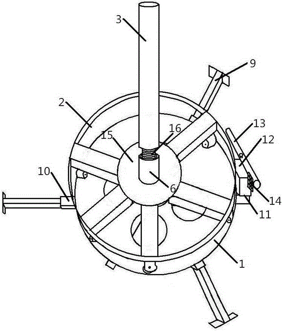 Combined vertical cable pay-off rack