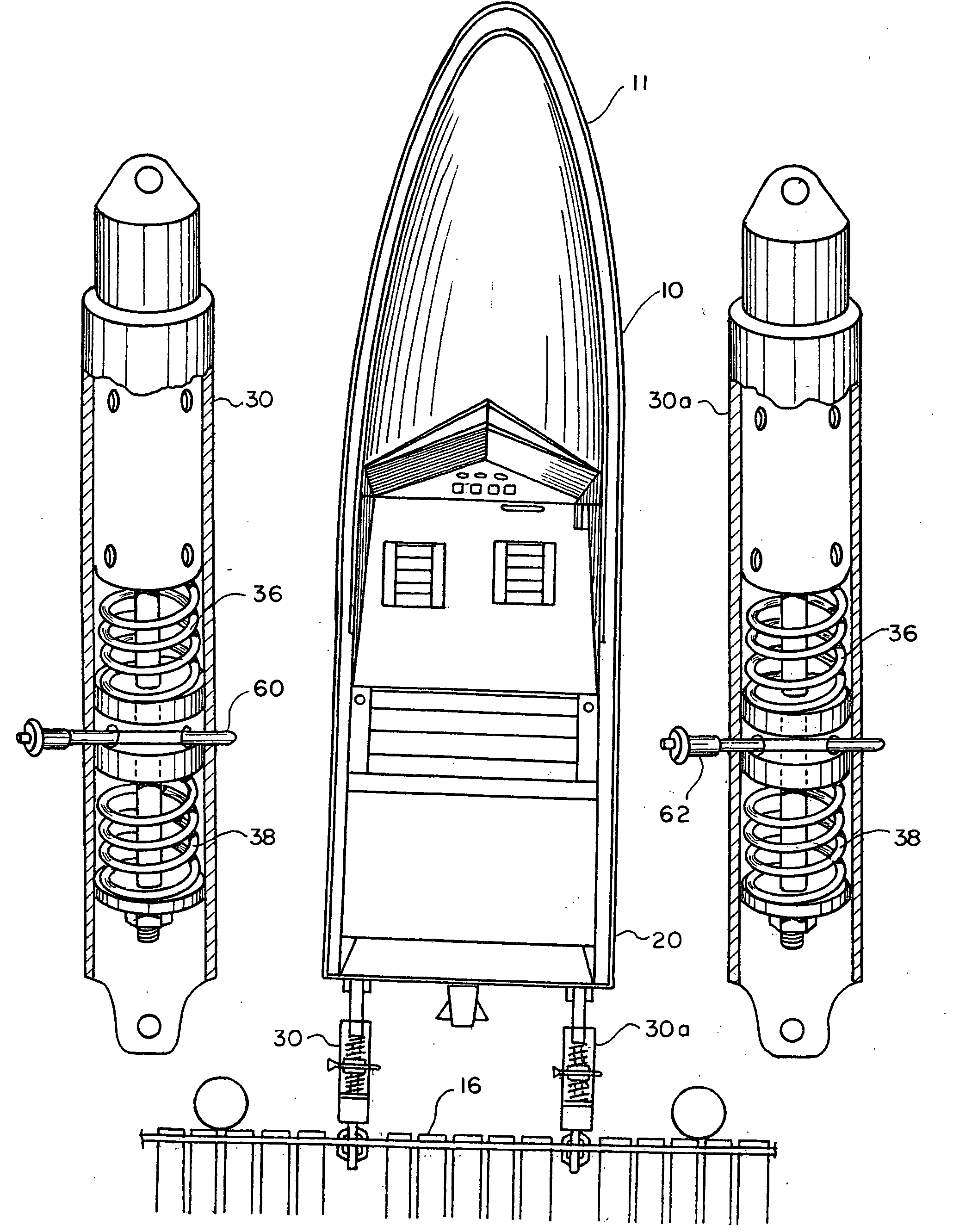 Boat docking apparatus