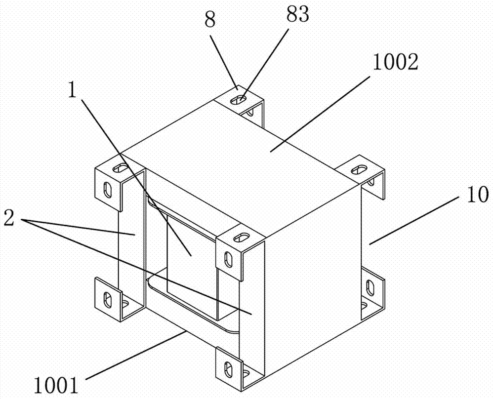 Series null-line current filter and application thereof on power utilization equipment