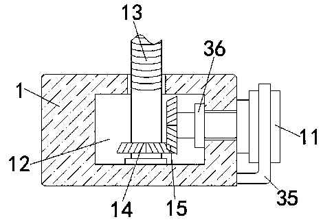 Device and method for cutting boulder in front of tunnel by using high-pressure water