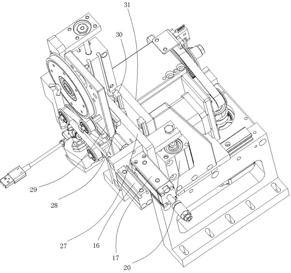 Automatic high-temperature adhesive tape wrapping device