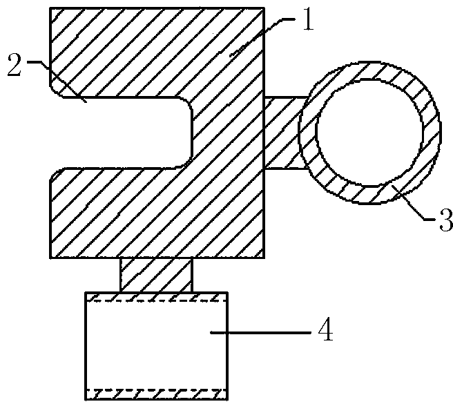 Mounting frame and support of photovoltaic components and mounting method thereof