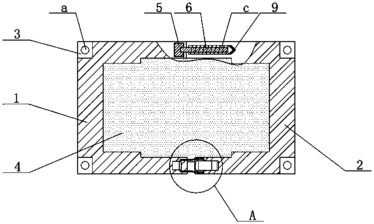 Electronic circuit board mounting and fixing apparatus