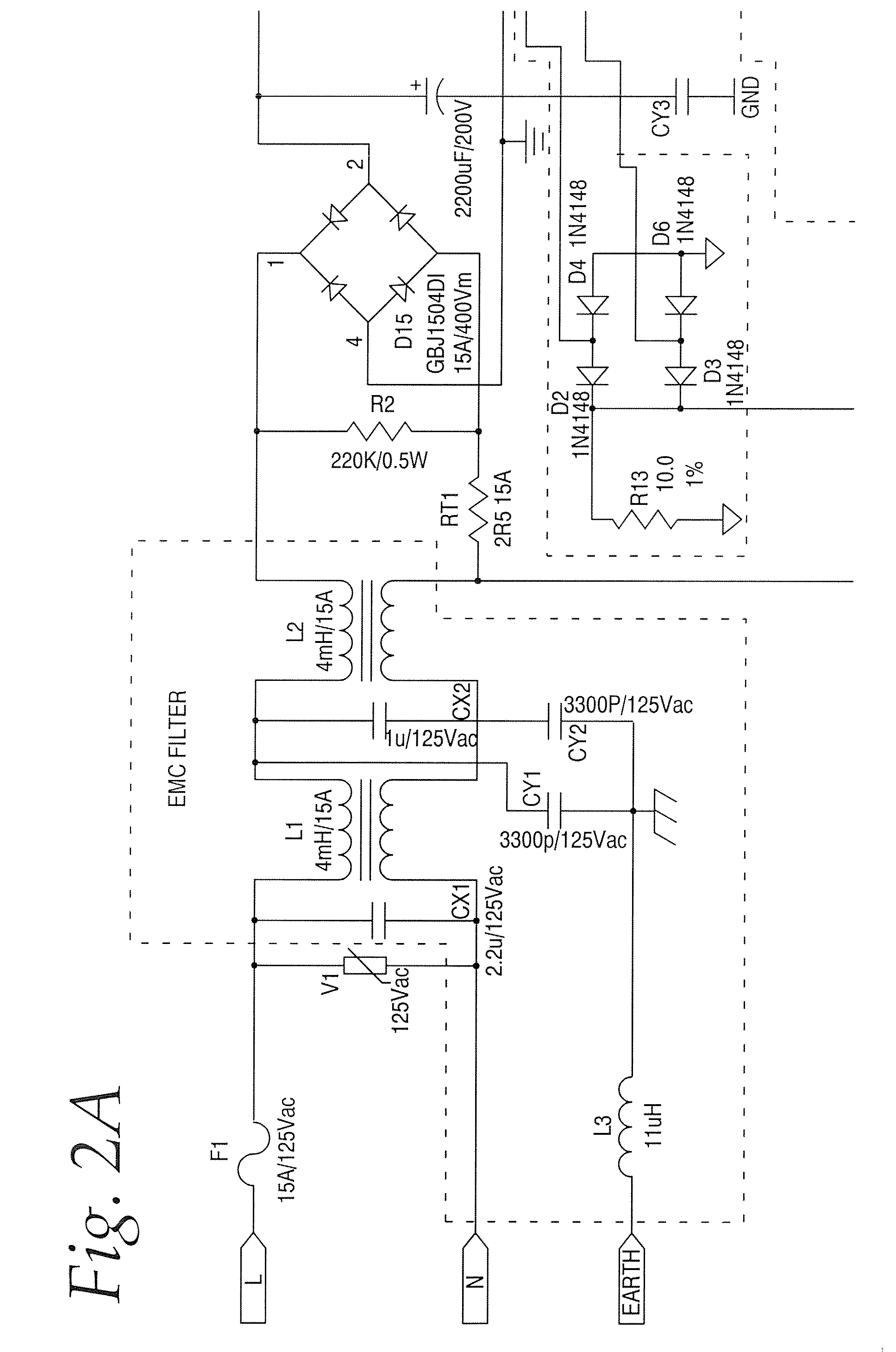 RV converter with current mode and voltage mode switching