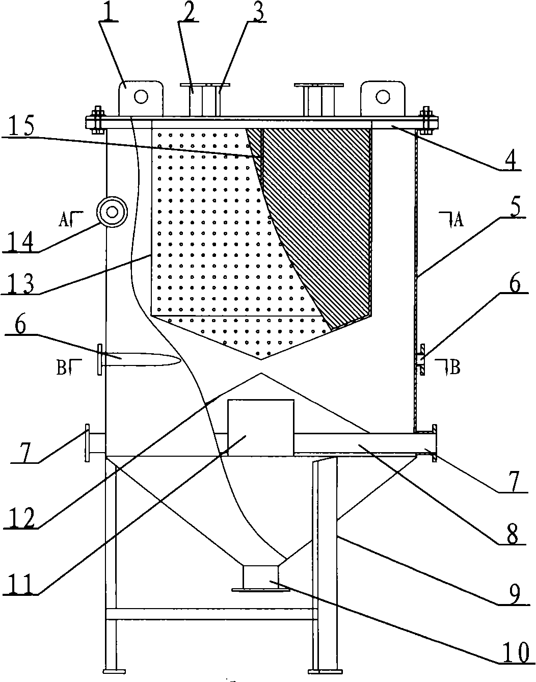 Rotary column separator