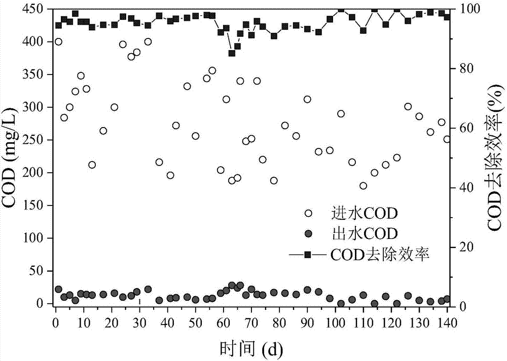 Vibrating flat plate ceramic membrane bioreactor technology for enhancing phosphorus removal, and sewage treatment system