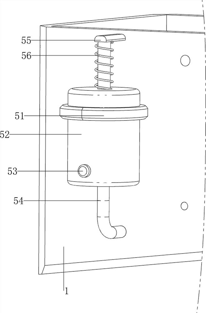 Sewage filtration and disinfection treatment device