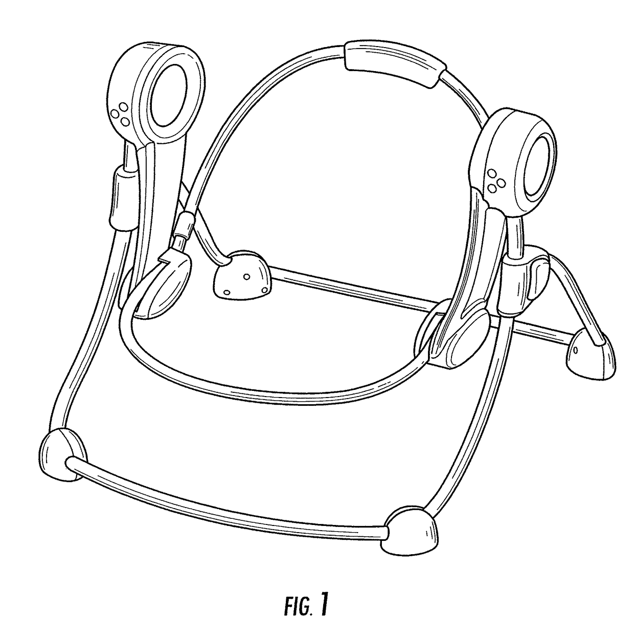 Control device for a swing