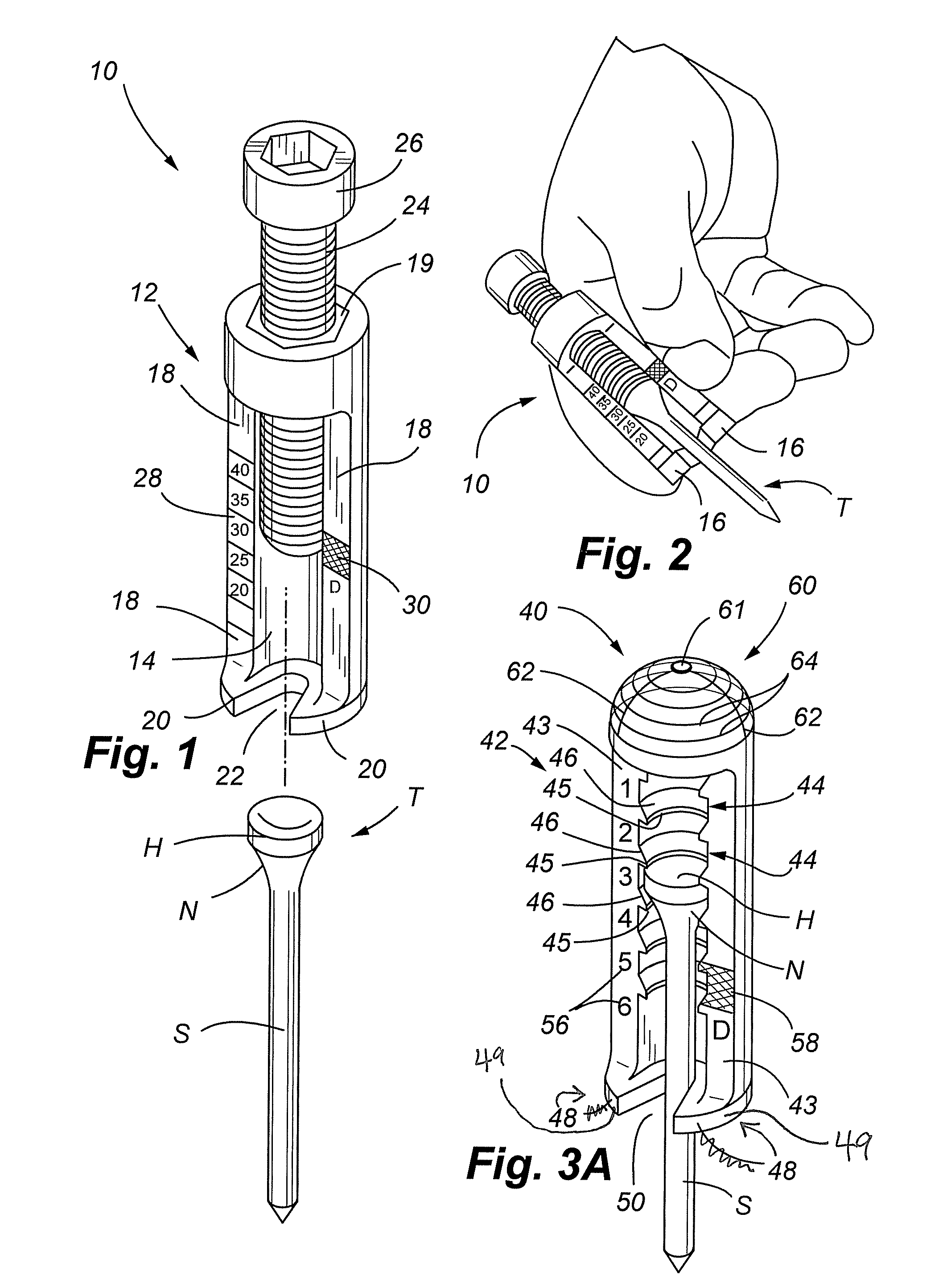 Golf tee setting device and method