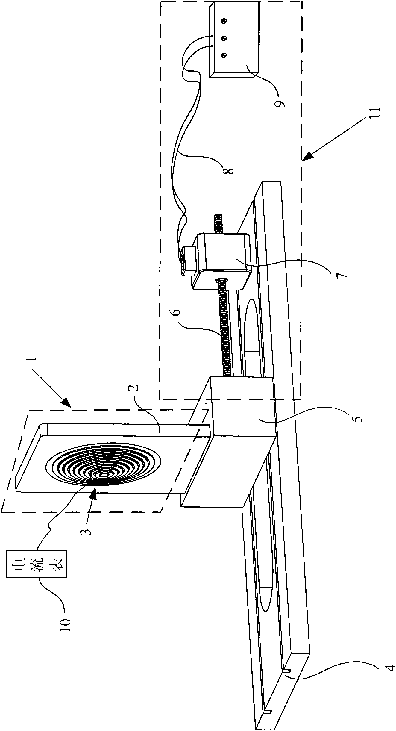 Plume diagnosis device of electric propulsion engine