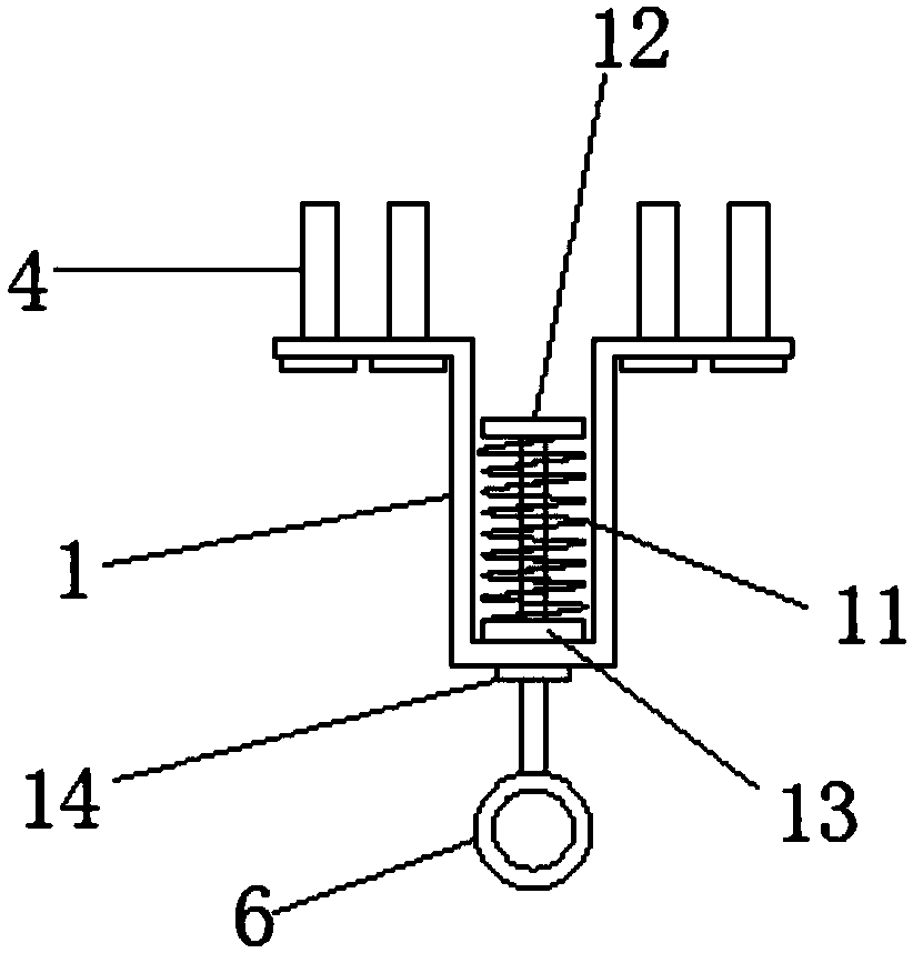 Hanging bracket beam assembly for air conditioner