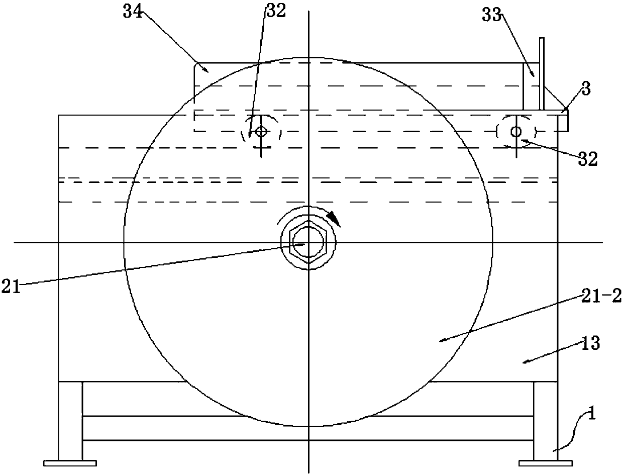 Chamfering machine for face plates