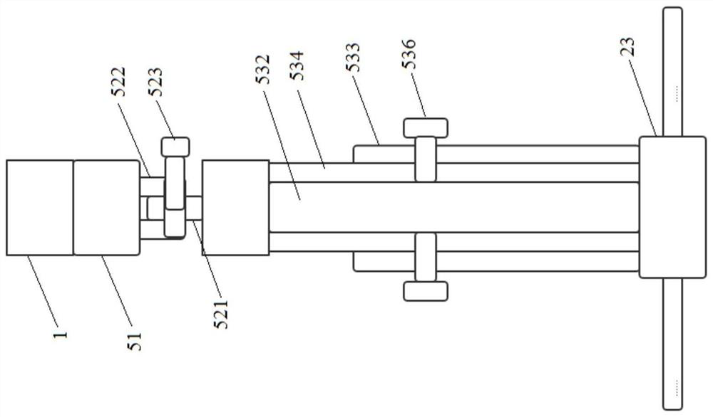 A quasi-static full-field deformation measurement device and method for a slender member