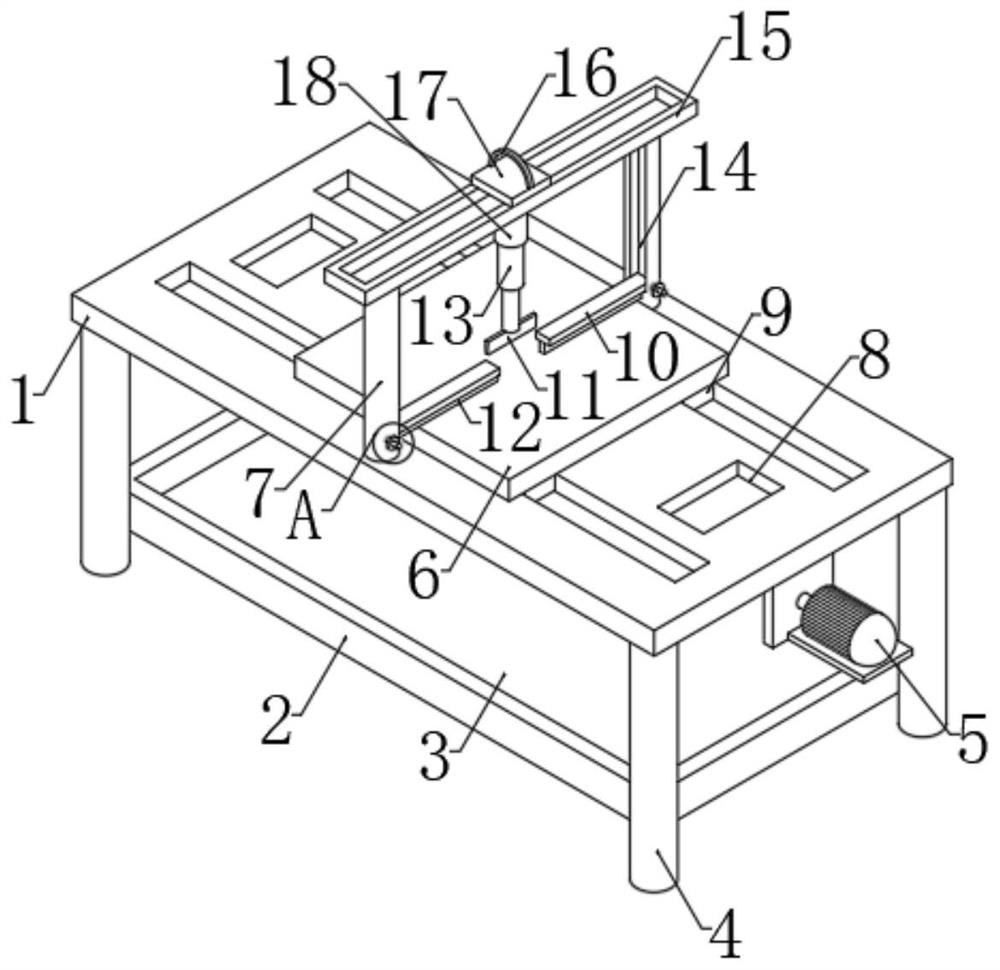 Titanium alloy processing machine tool and operation method thereof