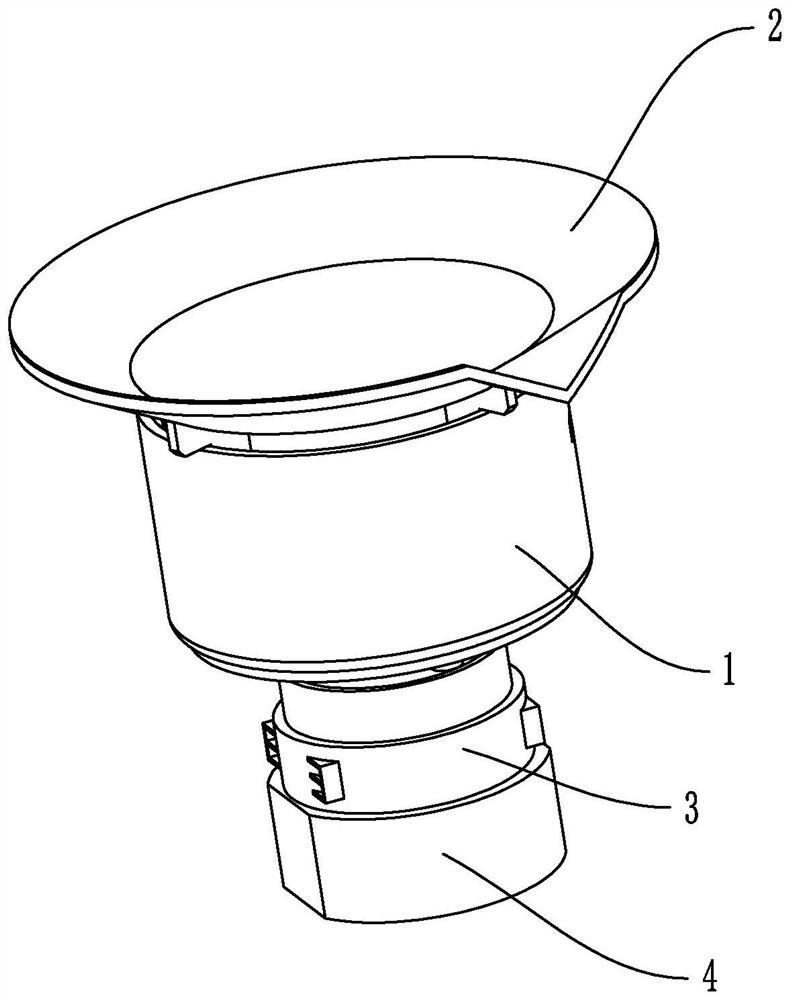 Vacuum pressure valve for oil storage tank of gas station