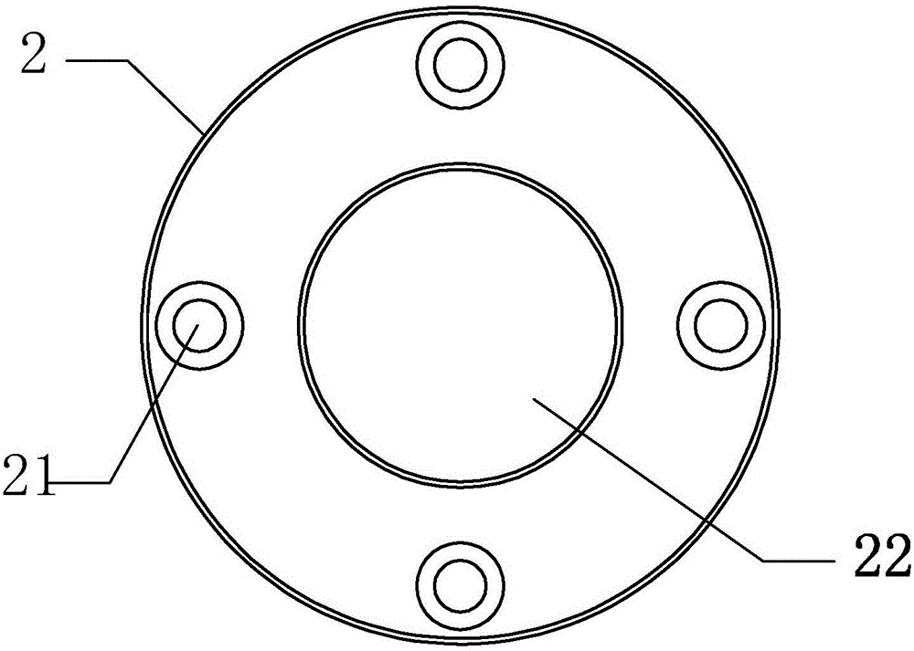 Floating joint and punch applying floating joint