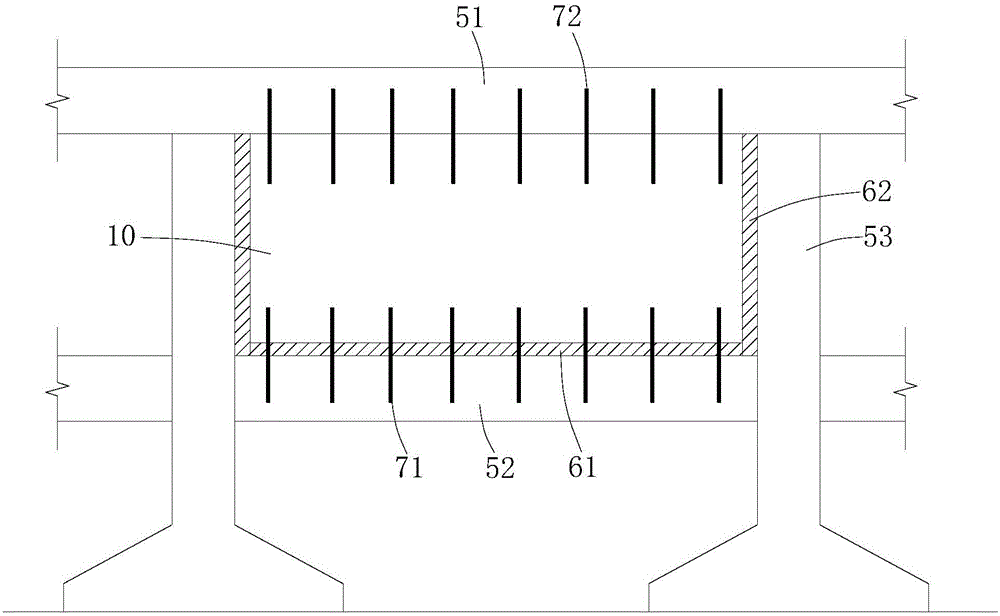 Integral wall and construction process thereof