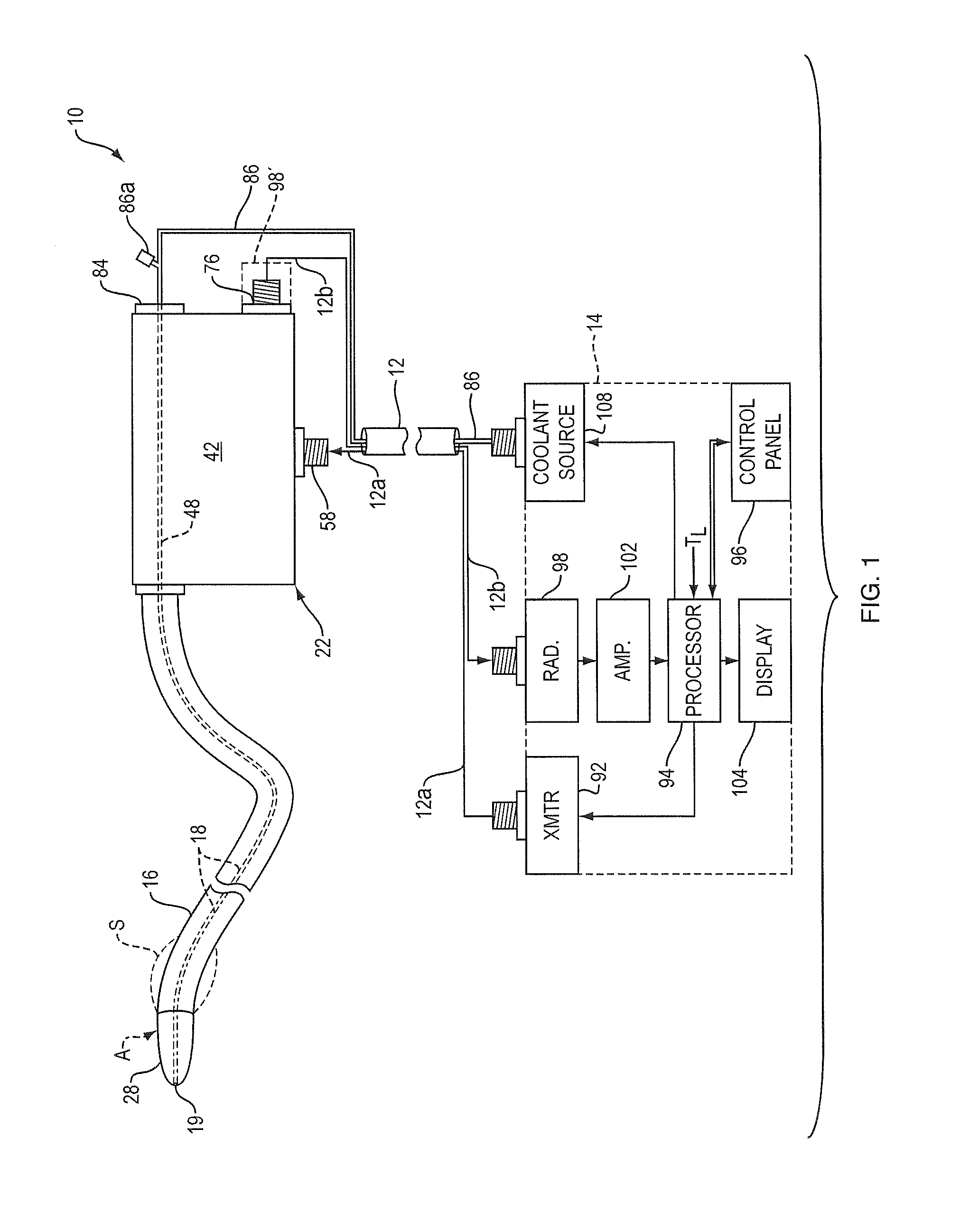 Heating/sensing catheter appratus for minimally invasive applications