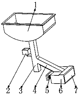 Water sealing-based deodorizing and anti-blocking kitchen sink