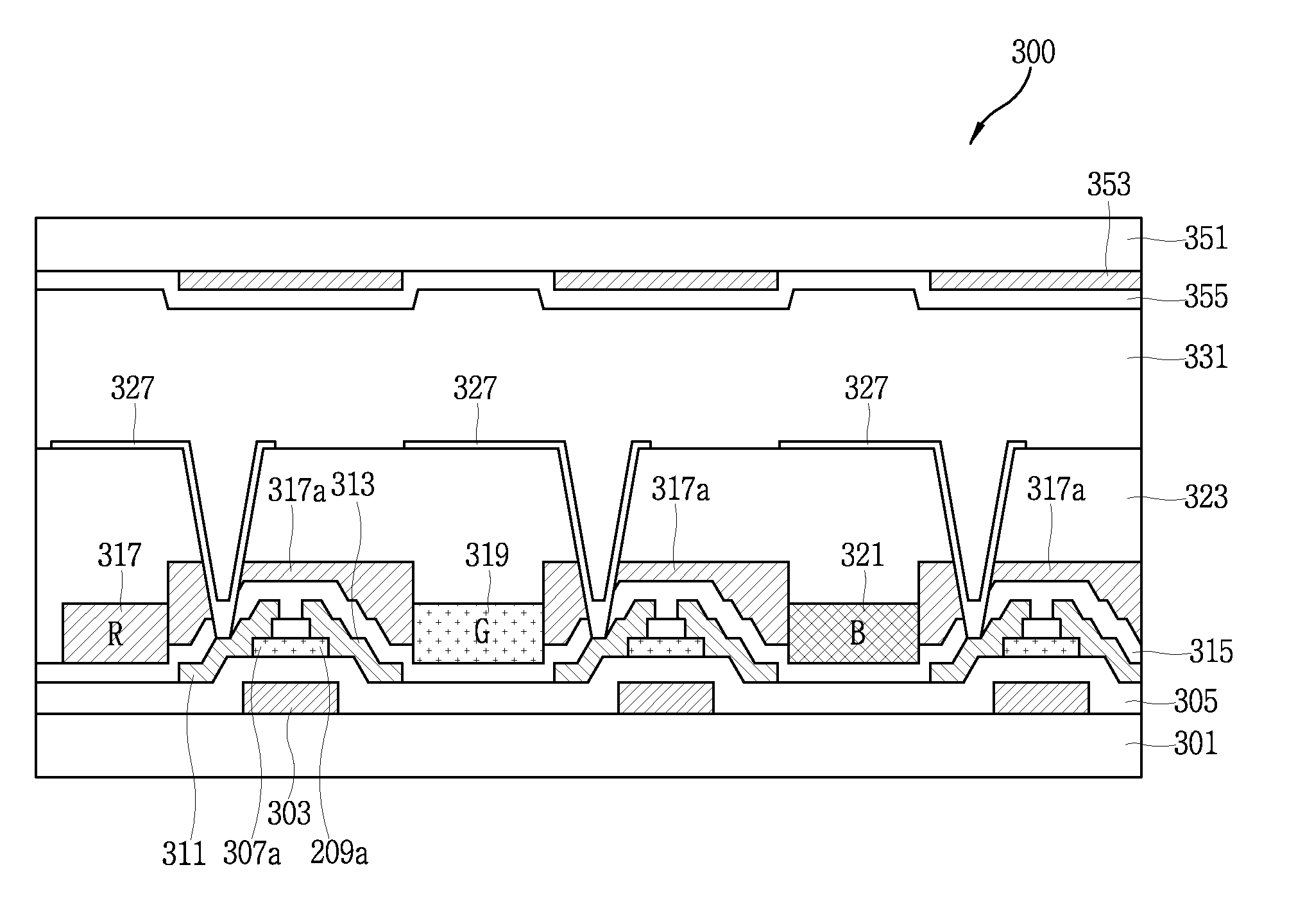 Oxide thin film transistor, method for fabricating tft, display device having tft, and method for fabricating the same