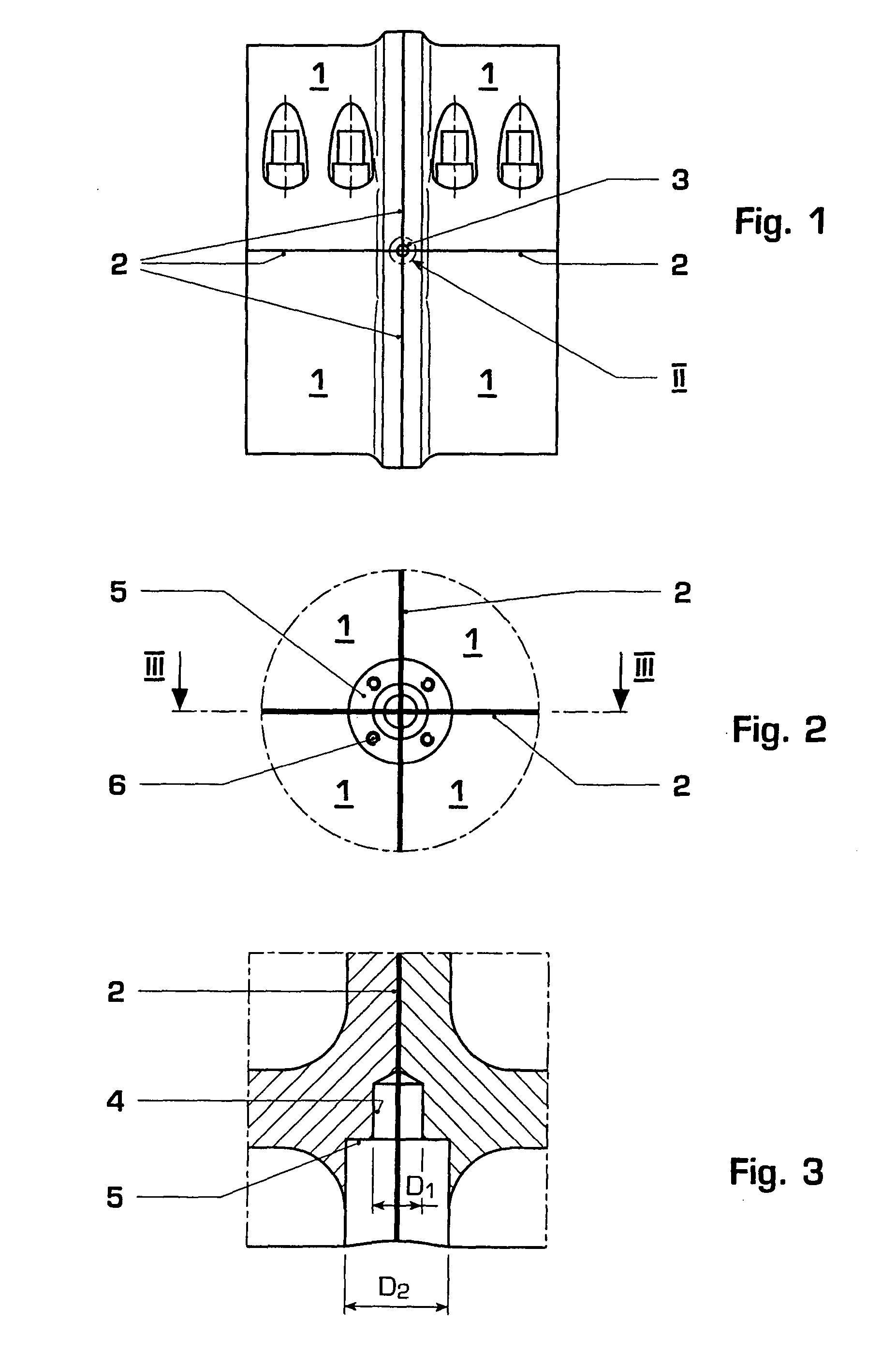 Cross flange seal for a pressure vessel, especially for a turbomachine casing