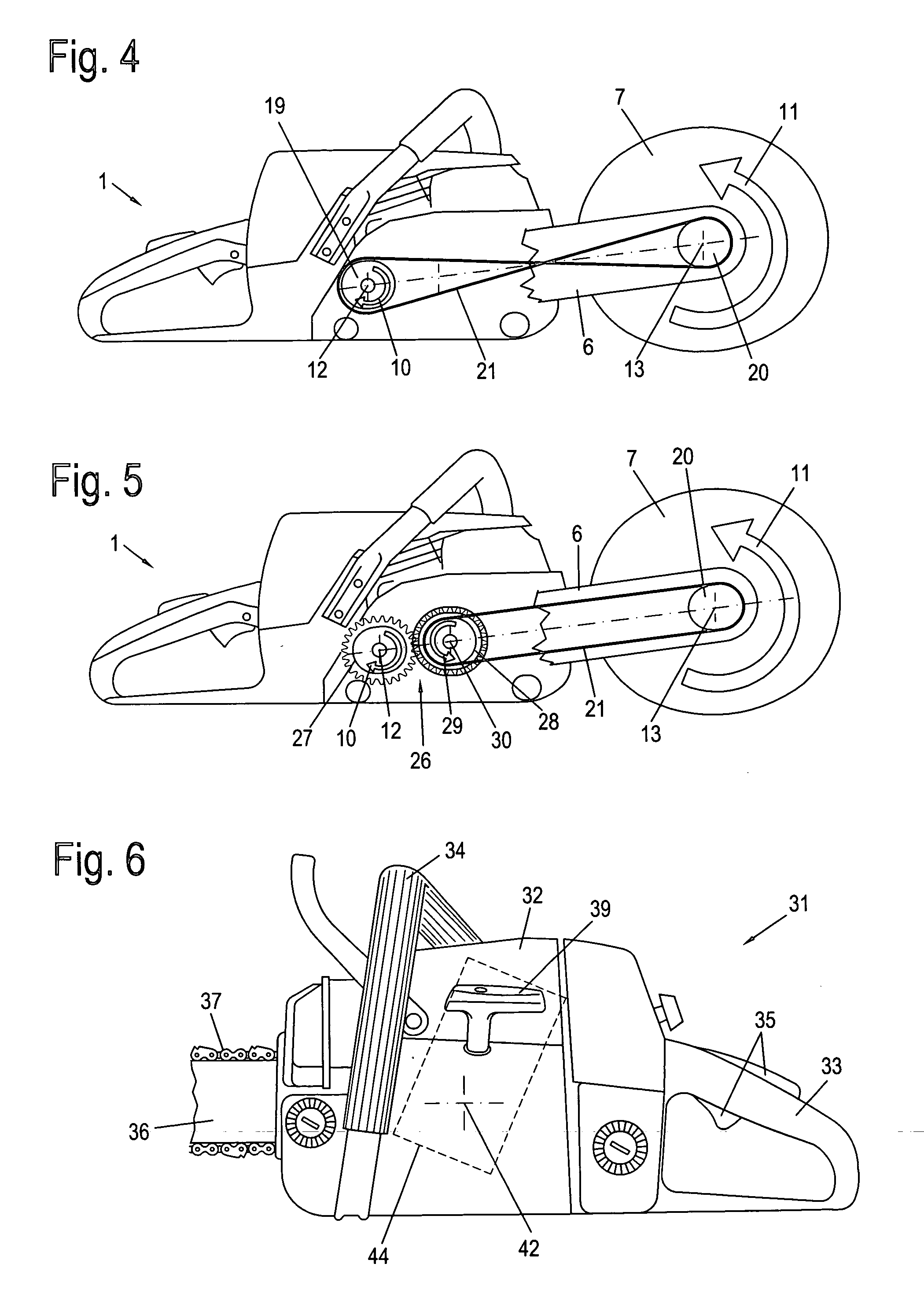 Handheld work apparatus