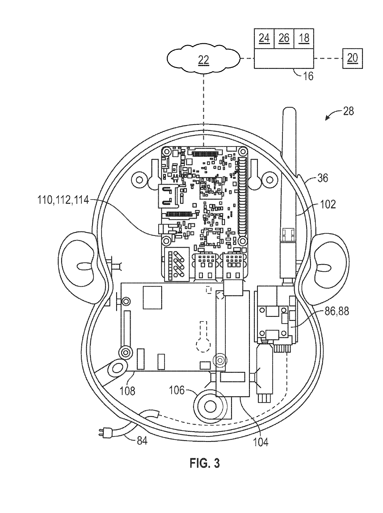 Ear instrument assembly