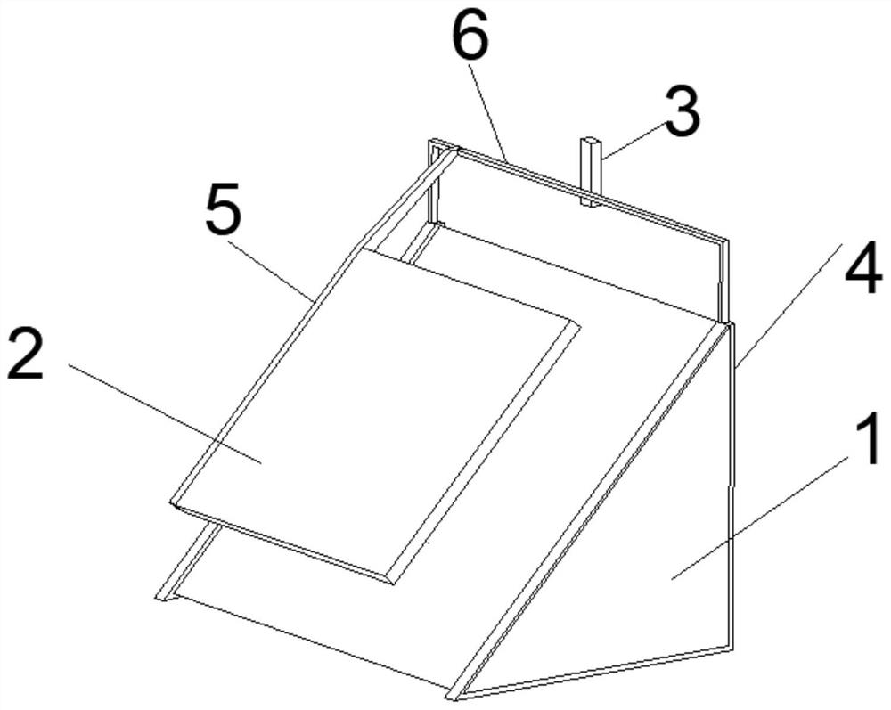 Liquid density monitoring device realized by single refraction method