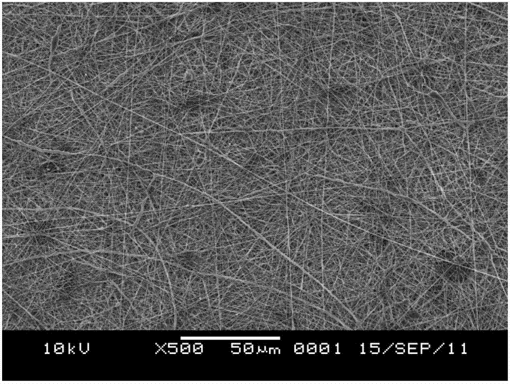 Preparation method of degradable polycarbonate butanediol ester electrospinning fiber films