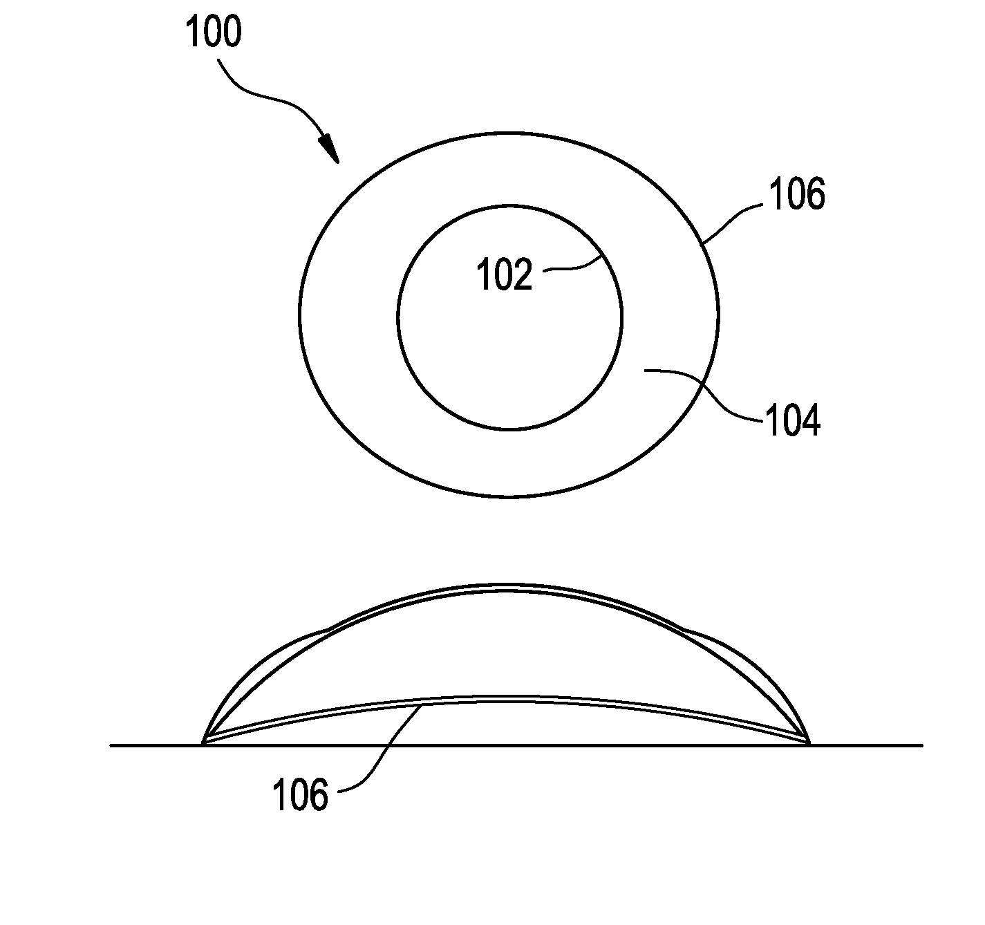 Contact lens with improved fitting characteristics