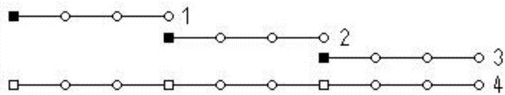 Planet-row equal-ratio-gear multiplicative transmission