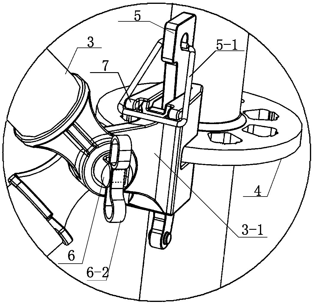 Fast combination locking-type scaffold system