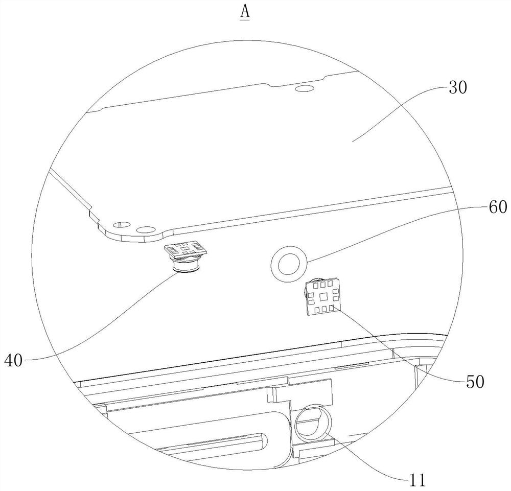 Electronic equipment and detection method for detecting sealing performance of electronic equipment