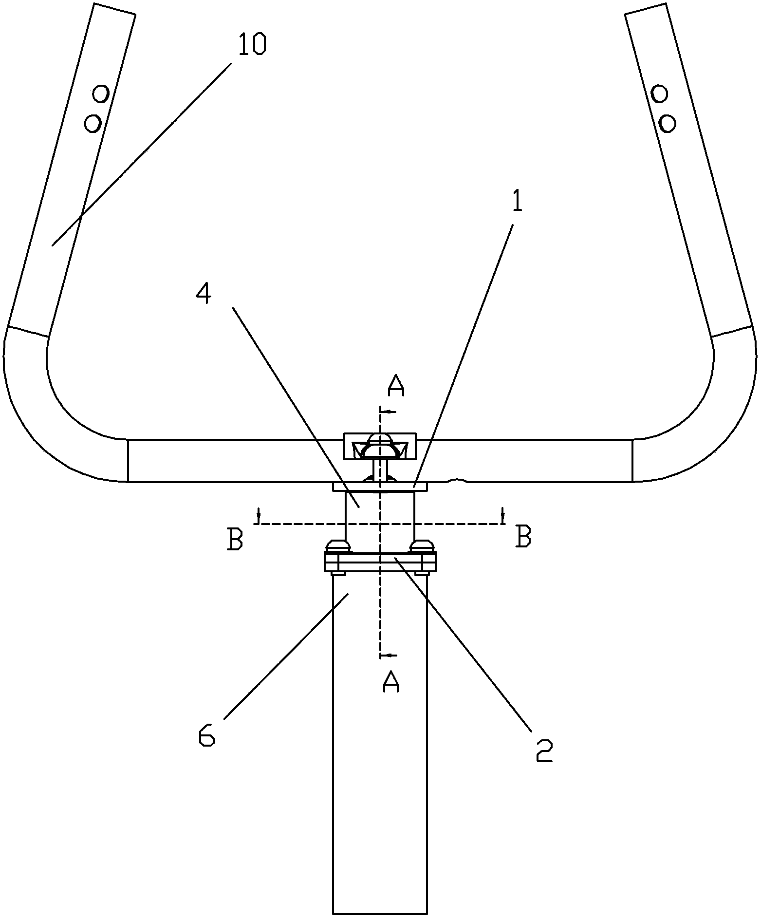 Direction operating mechanism for intelligent body building vehicle